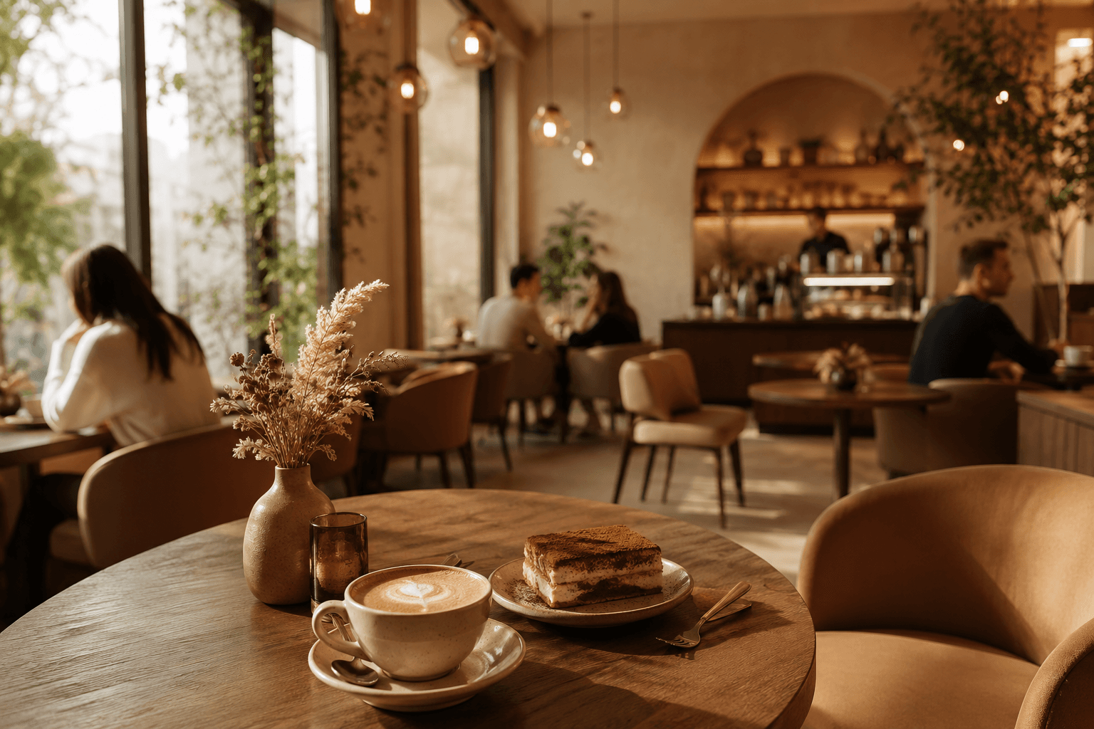Wnętrze Café Luna